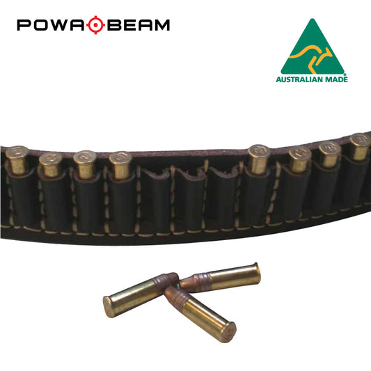 .22cal Leather Ammo Belt