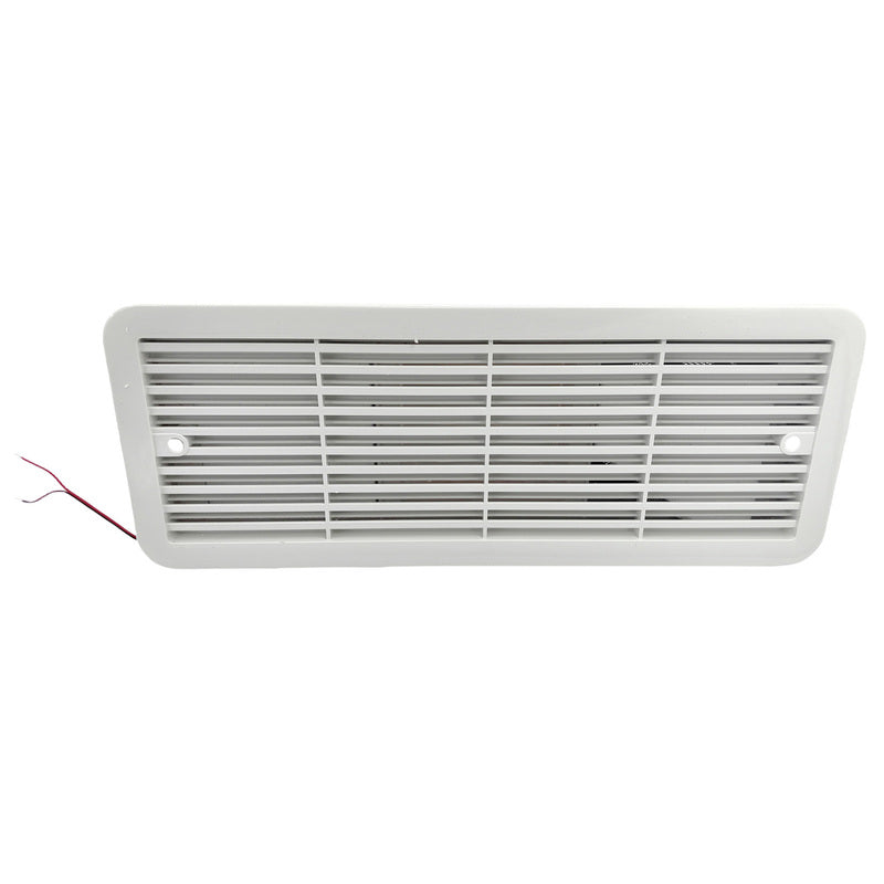 12V Fridge Vent With Fan RV Trailer Caravan Side Air Outlet Ventilation Exhaust Fan