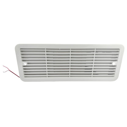 12V Fridge Vent With Fan RV Trailer Caravan Side Air Outlet Ventilation Exhaust Fan