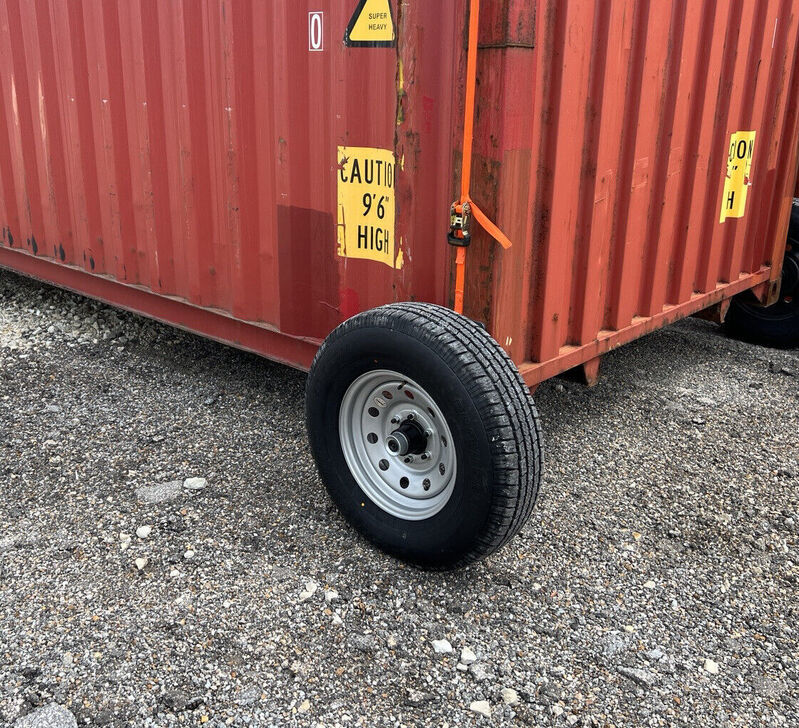 For Shipping Container Hub And Spindle Kit 6 x 5.5 Lug Fast Bolt On Wheels