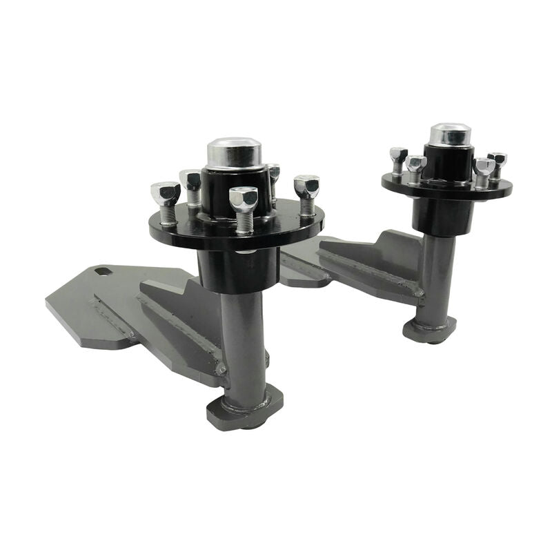 Pair 5 Lug Shipping Container Wheels With Hub 5x4.75 Fit For 20ft & 40ft Container For Holden HQ Stud Pattern