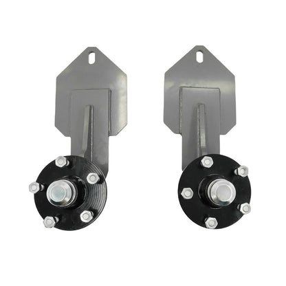 Pair 5 Lug Shipping Container Wheels With Hub 5x4.75 Fit For 20ft & 40ft Container For Holden HQ Stud Pattern