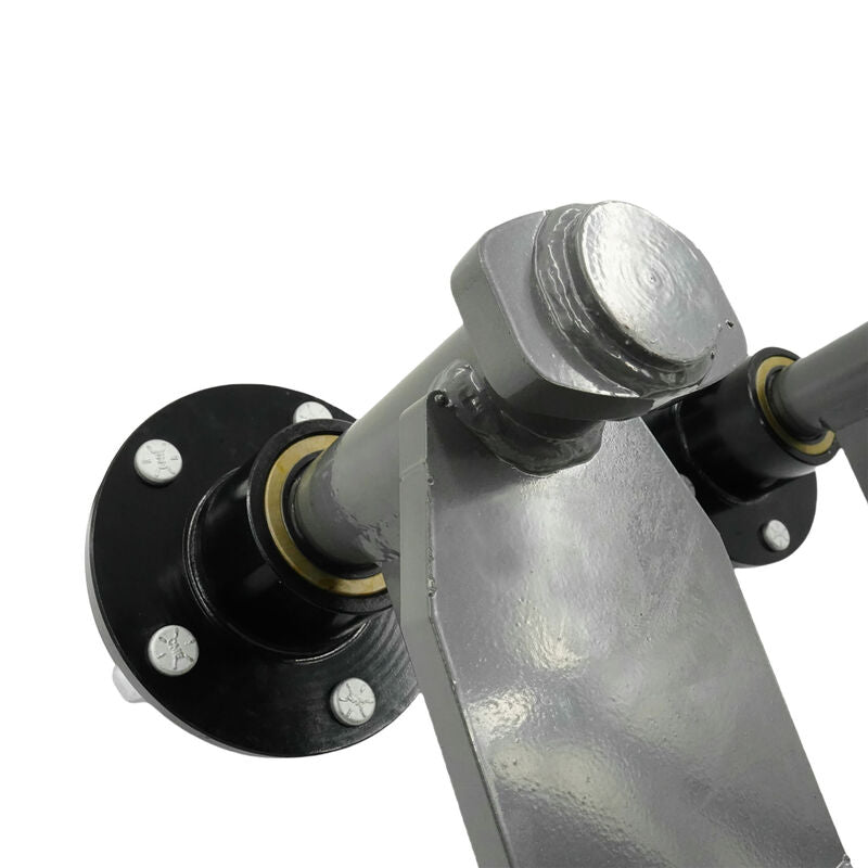Pair 5 Lug Shipping Container Wheels With Hub 5x4.75 Fit For 20ft & 40ft Container For Holden HQ Stud Pattern