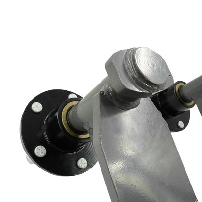Pair 5 Lug Shipping Container Wheels With Hub 5x4.75 Fit For 20ft & 40ft Container For Holden HQ Stud Pattern