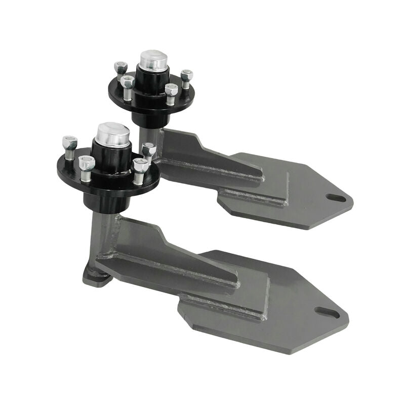 Pair 5 Lug Shipping Container Wheels With Hub 5x4.75 Fit For 20ft & 40ft Container For Holden HQ Stud Pattern