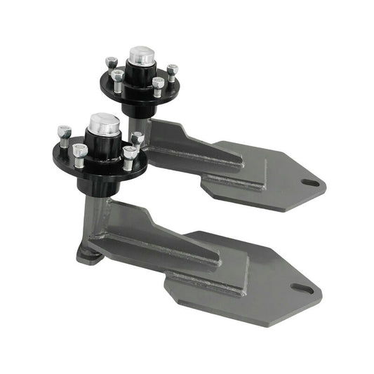 Pair 5 Lug Shipping Container Wheels With Hub 5x4.75 Fit For 20ft & 40ft Container For Holden HQ Stud Pattern