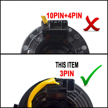 Non-VSC Only Fit For Toyota Hilux SR SR5 2005-2015 Spiral Airbag Clock Spring 84306-0K020