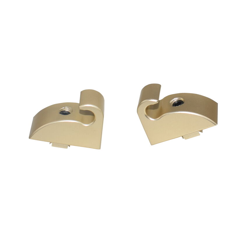 2 x Sunvisor Bracket Clip Fit For Holden Commodore VB VC VH VK VL Gold