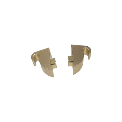 2 x Sunvisor Bracket Clip Fit For Holden Commodore VB VC VH VK VL Gold