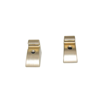 2 x Sunvisor Bracket Clip Fit For Holden Commodore VB VC VH VK VL Gold