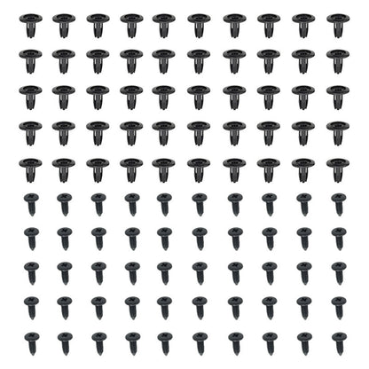190Pcs Car Body Trim Clips Retainer Rivets Screw Panel Push Fastener Bumper