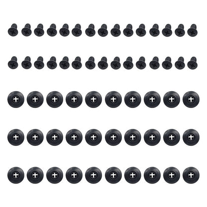190Pcs Car Body Trim Clips Retainer Rivets Screw Panel Push Fastener Bumper