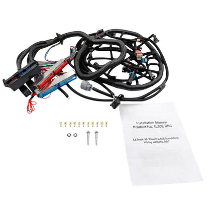Wiring Harness Kit Fit For LS1 Engines With Drive By Cable Throttle Body And 4L60E Transmissions 1997-2006