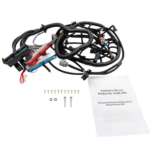 Wiring Harness Kit Fit For LS1 Engines With Drive By Cable Throttle Body And 4L60E Transmissions 1997-2006