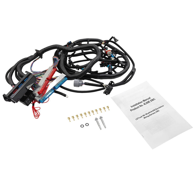 Wiring Harness Kit Fit For LS1 Engines With Drive By Cable Throttle Body And 4L60E Transmissions 1997-2006