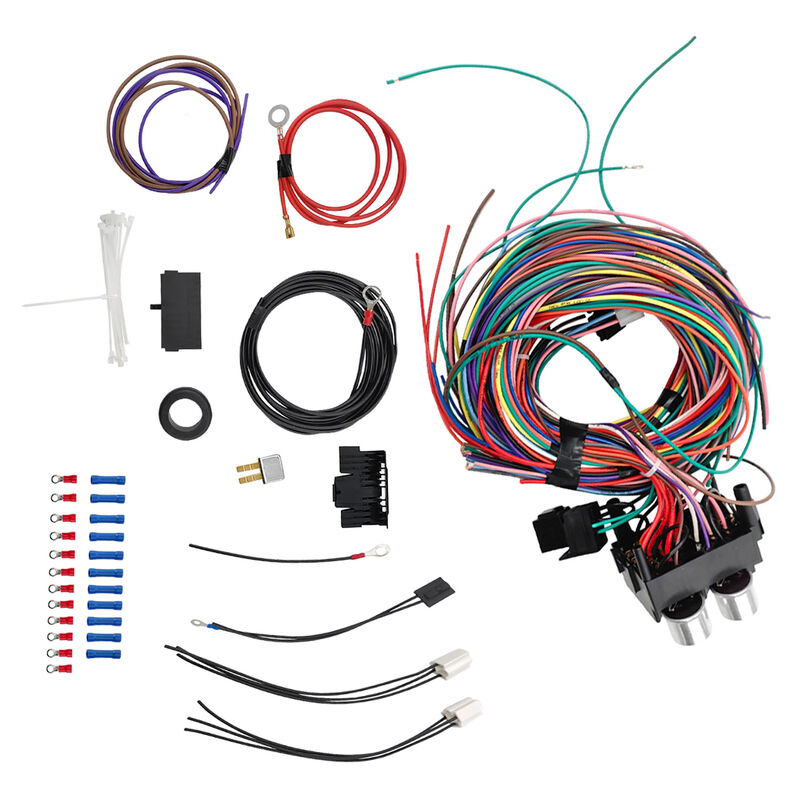 Universal 12 Circuit Wiring Harness Kit 12V Muscle Car Street Hot Rod XL Wires