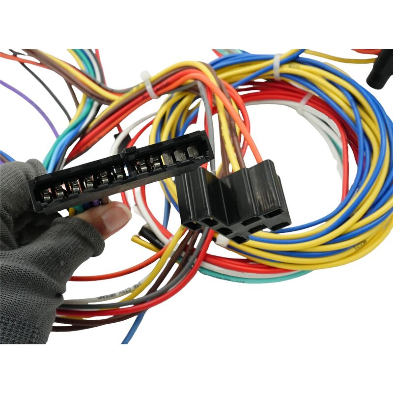 22 Circuit Wiring Harness Kit Street Rod Race Car Fit For Ford Holden