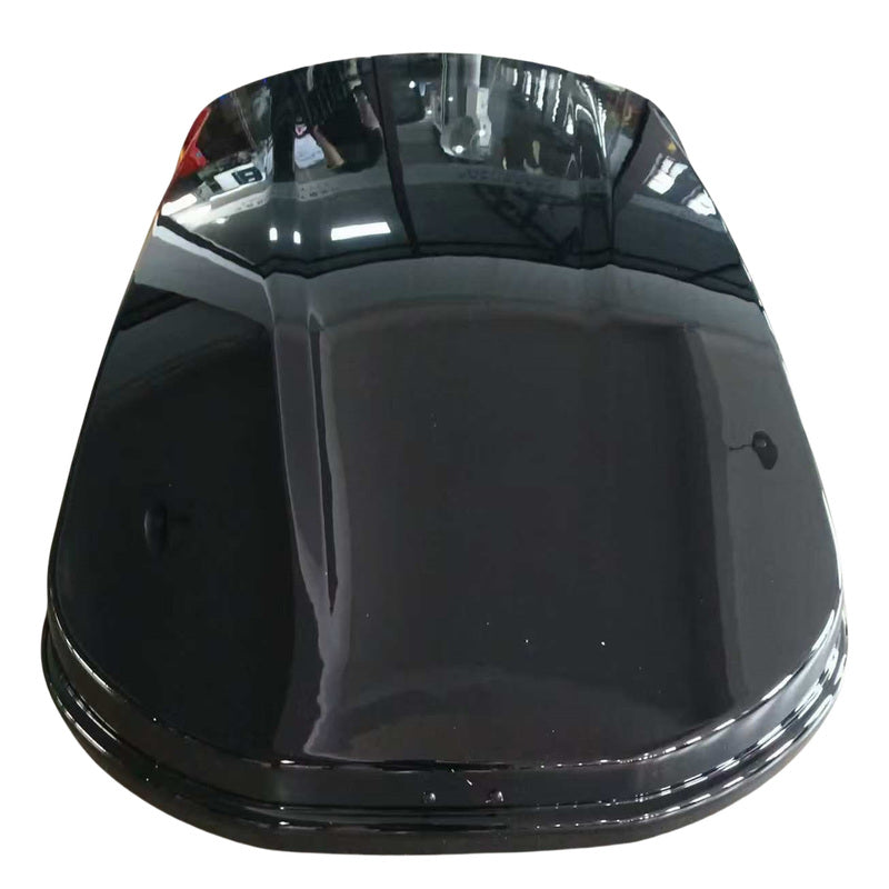 360L Glossy Black Roof Box With Key Lock Fit For Rhino Rack Masterfit Roof Top Box