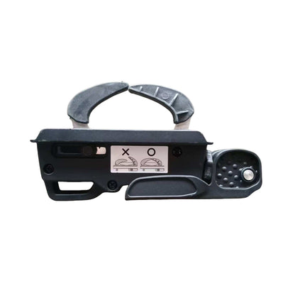 360L Glossy Black Roof Box With Key Lock Fit For Rhino Rack Masterfit Roof Top Box