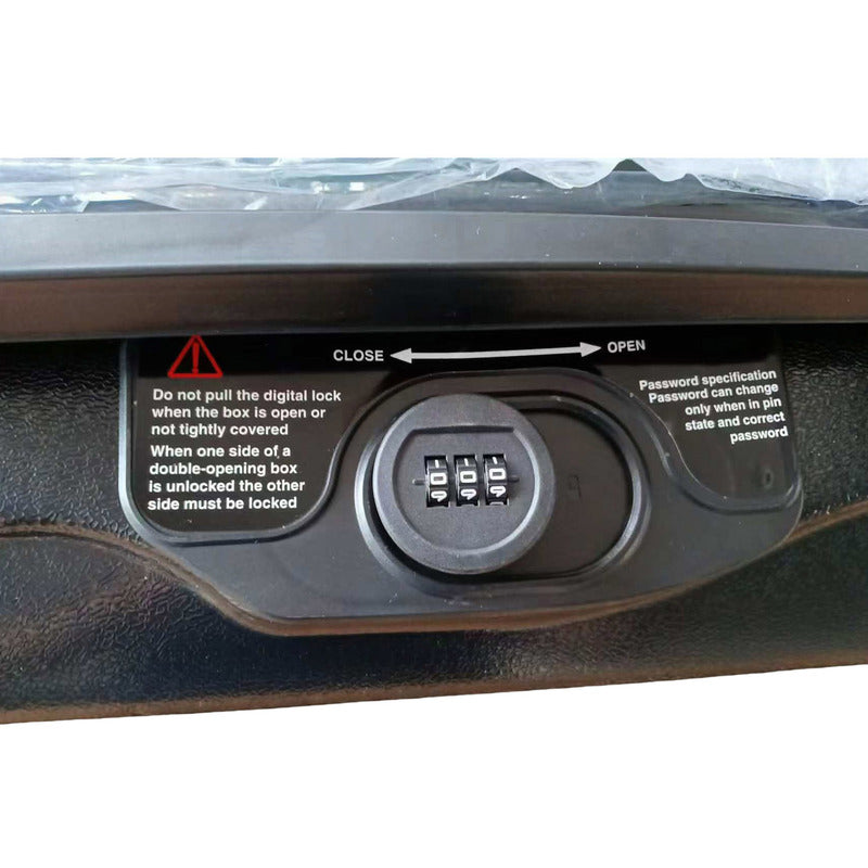 520L Car 4X4 Roof Box Pod Size 230*86*34.7CM Car Roof Top Box With Combination Lock