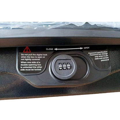 520L Car 4X4 Roof Box Pod Size 230*86*34.7CM Car Roof Top Box With Combination Lock