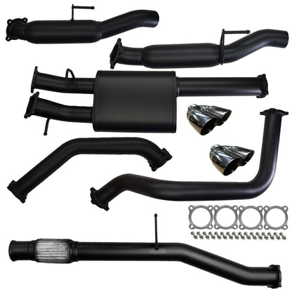 Chevrolet Silverado 1500 Exhaust 6.2L V8 Cat Back Single 3.5" to 3" Dual Systems
