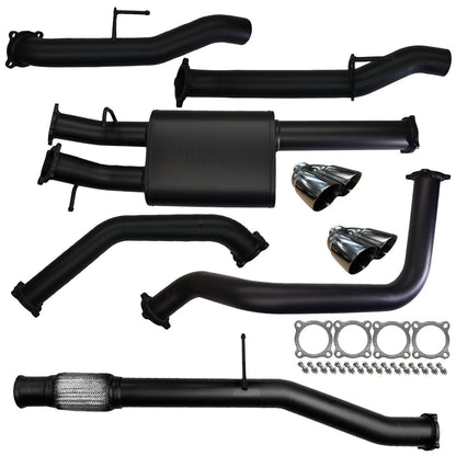 Chevrolet Silverado 1500 Exhaust 6.2L V8 Cat Back Single 3.5" to 3" Dual Systems