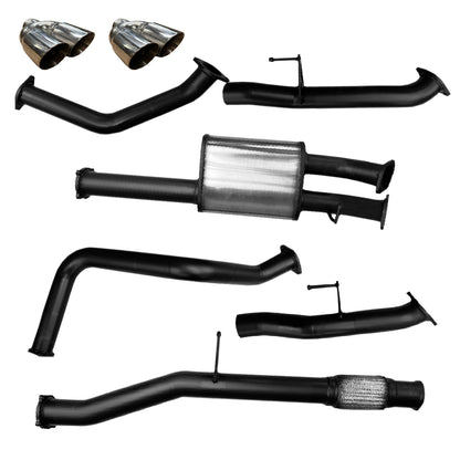 Chevrolet Silverado 1500 Exhaust 6.2L V8 Cat Back Single 3.5" to 3" Dual Systems