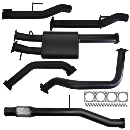 Chevrolet Silverado 1500 Exhaust 6.2L V8 Cat Back Single 3.5" to 3" Dual Systems