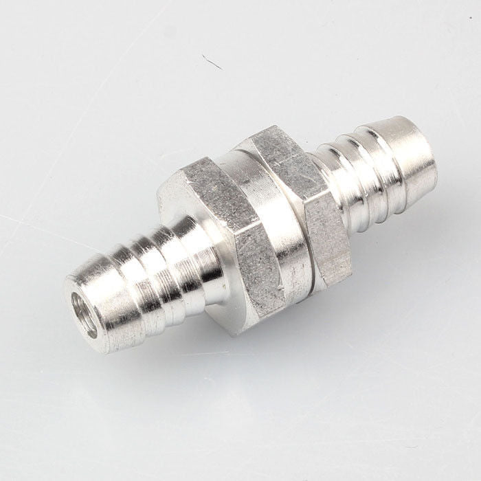 6mm 1/4" Aluminium Alloy One Way Non Return Check Valve Petrol Diesel