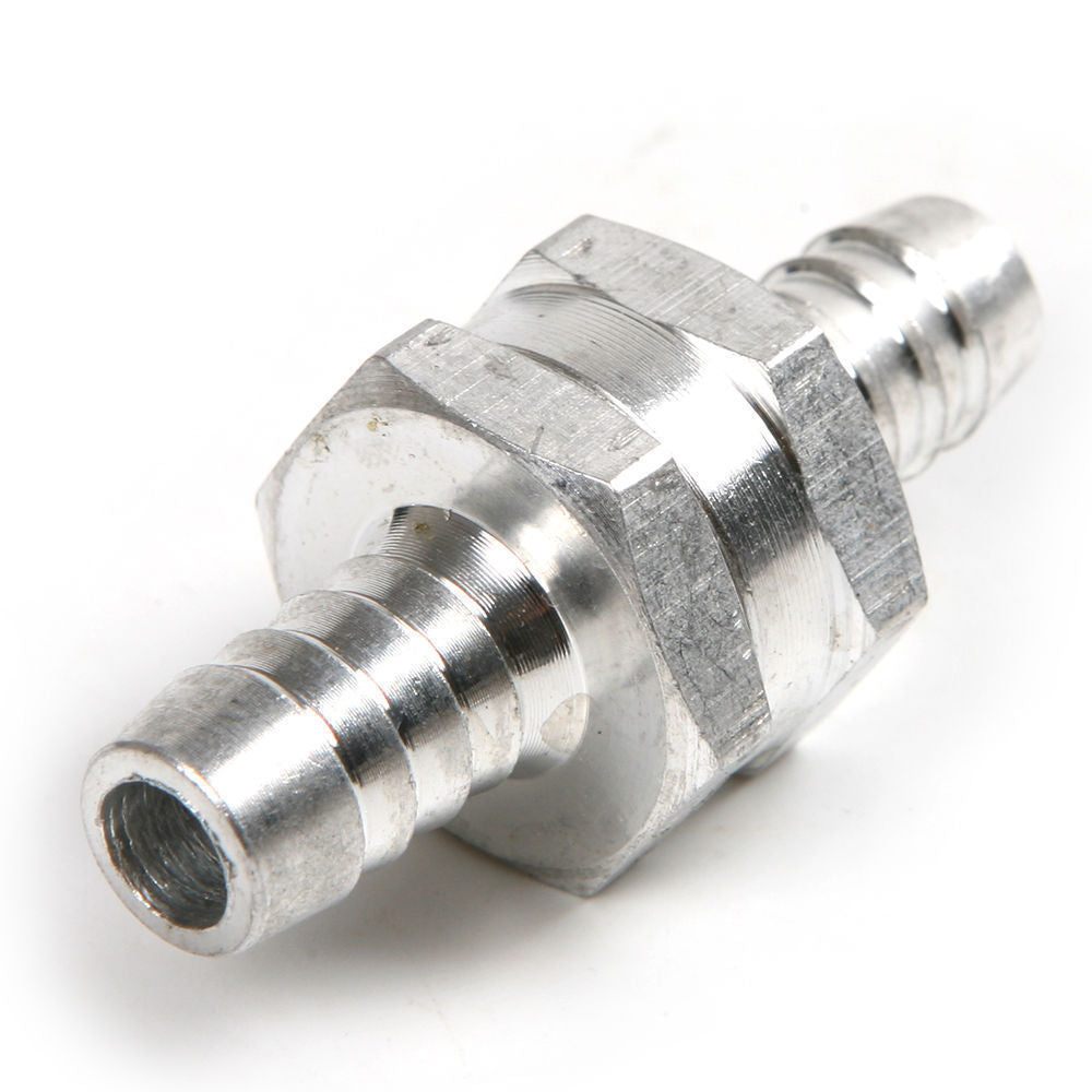 6mm 1/4" Aluminium Alloy One Way Non Return Check Valve Petrol Diesel