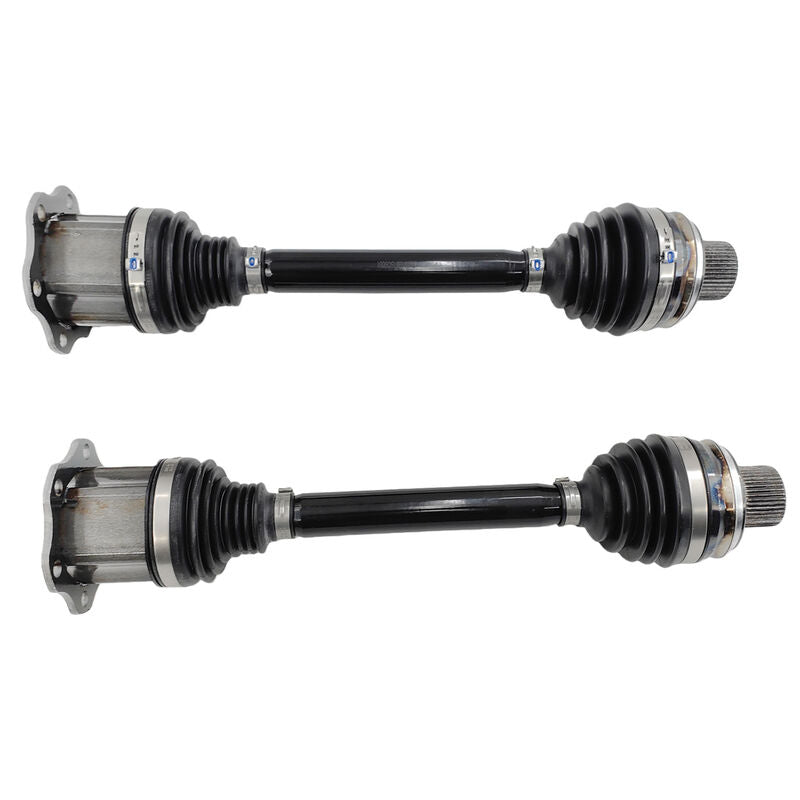 Pair CV Joint Drive Shafts Fit For Audi Q5 8R 2.0L 3.0L 3.2L 2009-02/2017