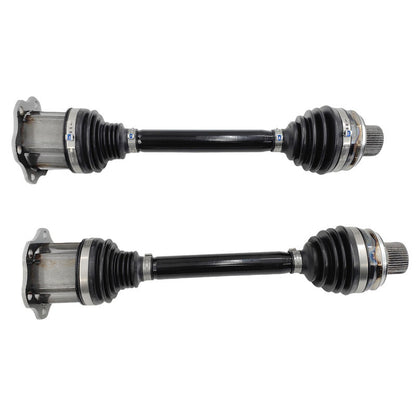 Pair CV Joint Drive Shafts Fit For Audi Q5 8R 2.0L 3.0L 3.2L 2009-02/2017