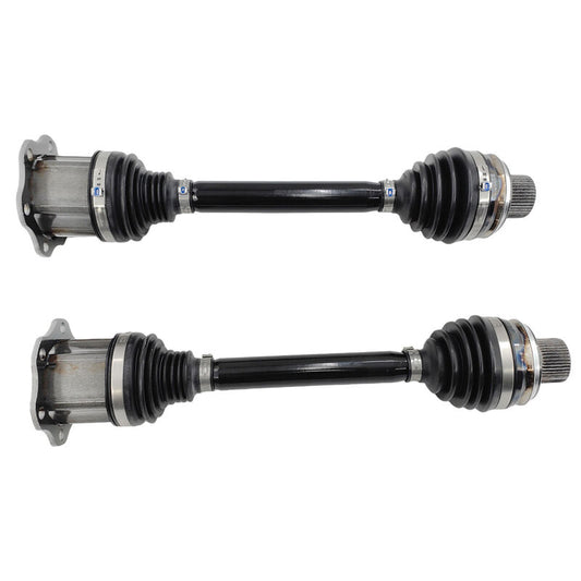 Pair CV Joint Drive Shafts Fit For Audi Q5 8R 2.0L 3.0L 3.2L 2009-02/2017