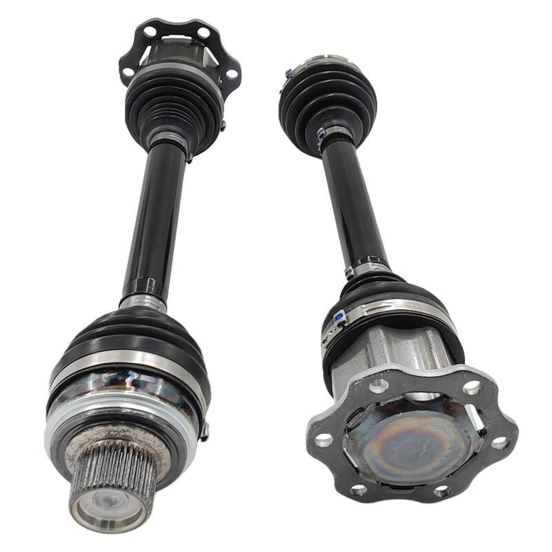 Pair CV Joint Drive Shafts Fit For Audi Q5 8R 2.0L 3.0L 3.2L 2009-02/2017