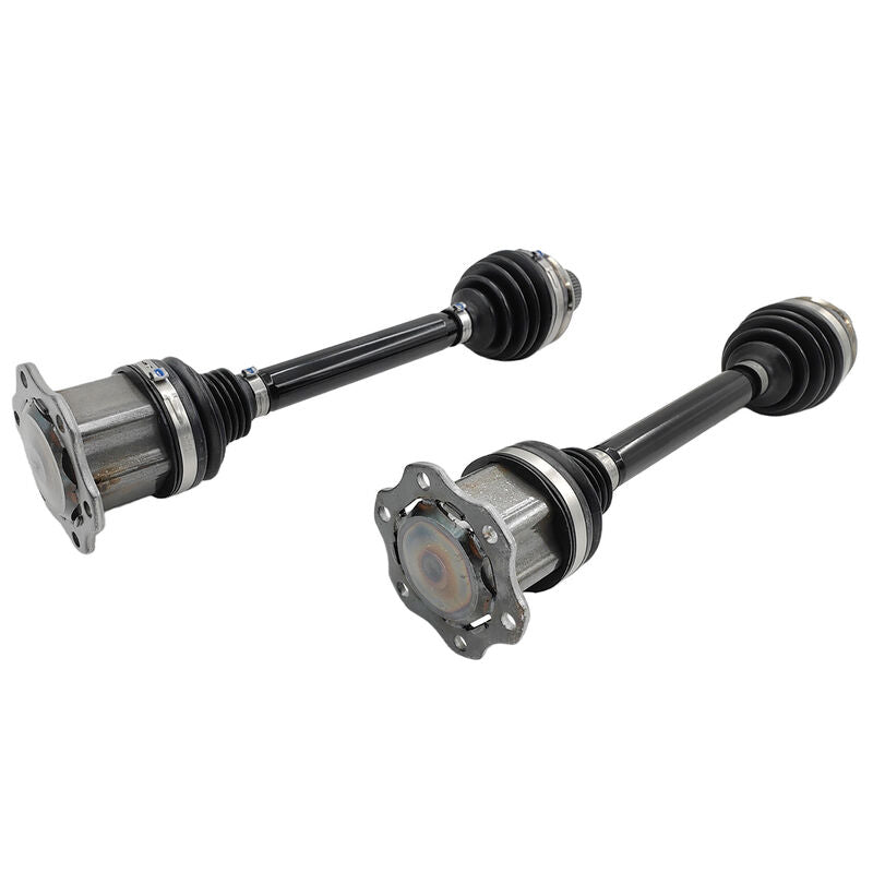Pair CV Joint Drive Shafts Fit For Audi Q5 8R 2.0L 3.0L 3.2L 2009-02/2017