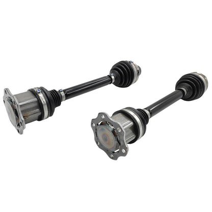 Pair CV Joint Drive Shafts Fit For Audi Q5 8R 2.0L 3.0L 3.2L 2009-02/2017