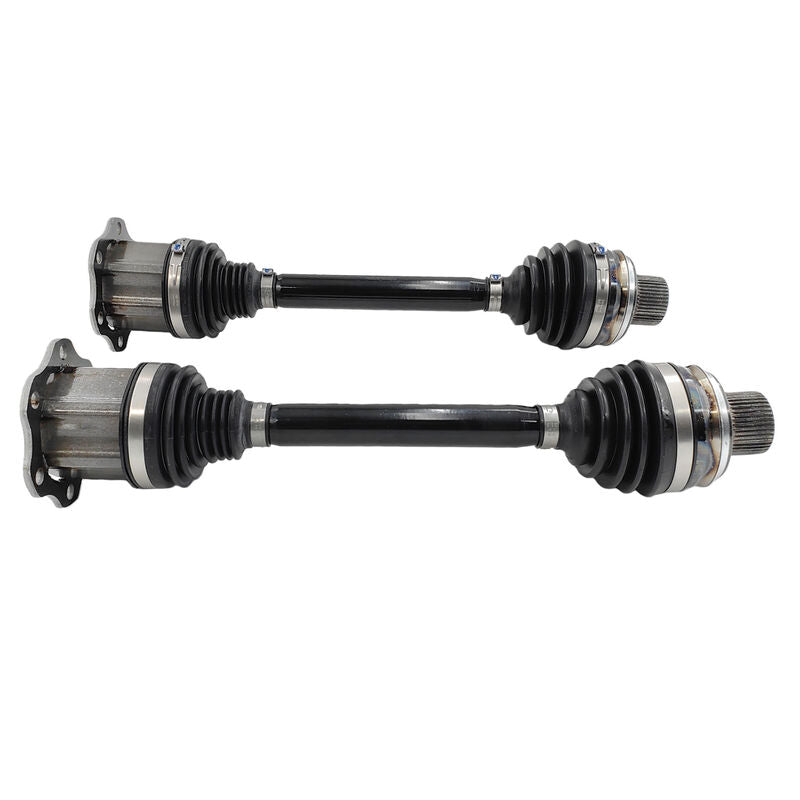 Pair CV Joint Drive Shafts Fit For Audi Q5 8R 2.0L 3.0L 3.2L 2009-02/2017