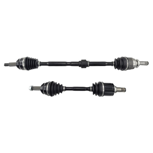 Pair Front CV Joint Axle Shafts Fit For Mitsubishi Lancer CJ CF 2.0L 2.4L I4 16V DOHC VVT MPFI FWD Manual 2008-2016