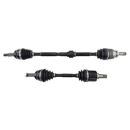 Pair Front CV Joint Axle Shafts Fit For Mitsubishi Lancer CJ CF 2.0L 2.4L I4 16V DOHC VVT MPFI FWD Manual 2008-2016