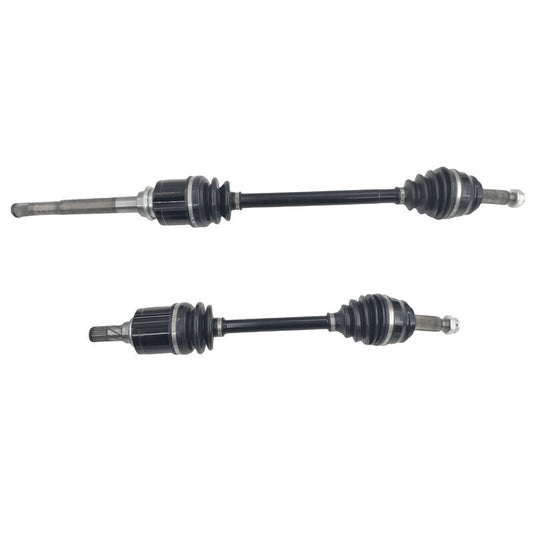 Pair Front CV Joint Drive Shafts Fit For Mitsubishi Outlander ZG ZH 2.4L AWD 4cyl 125kW 2006-2012