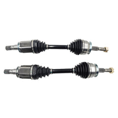 Pair Front CV Joint Axle Shafts Fit For Nissan Navara D23 NP300 For Mercedes Benz X250D 2.3L X350 4WD 2015-2020