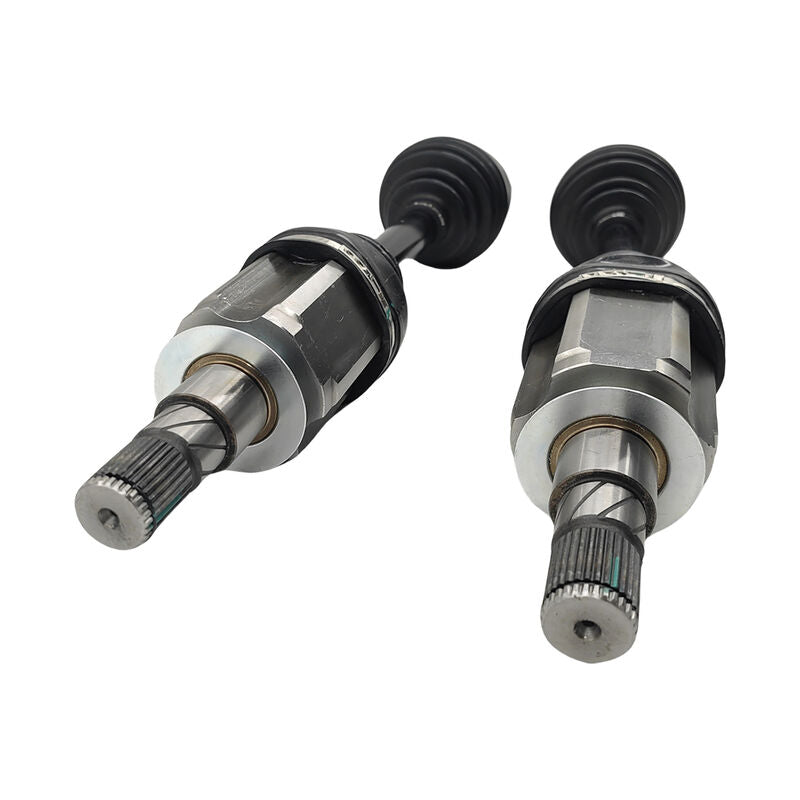 Pair Front CV Joint Axle Shafts Fit For Nissan Navara D23 NP300 For Mercedes Benz X250D 2.3L X350 4WD 2015-2020