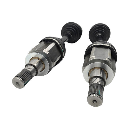 Pair Front CV Joint Axle Shafts Fit For Nissan Navara D23 NP300 For Mercedes Benz X250D 2.3L X350 4WD 2015-2020