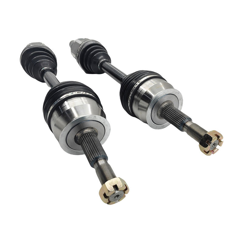 Pair Front CV Joint Axle Shafts Fit For Nissan Navara D23 NP300 For Mercedes Benz X250D 2.3L X350 4WD 2015-2020