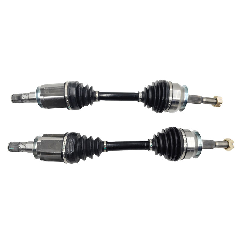 Pair Front CV Joint Axle Shafts Fit For Nissan Navara D23 NP300 For Mercedes Benz X250D 2.3L X350 4WD 2015-2020