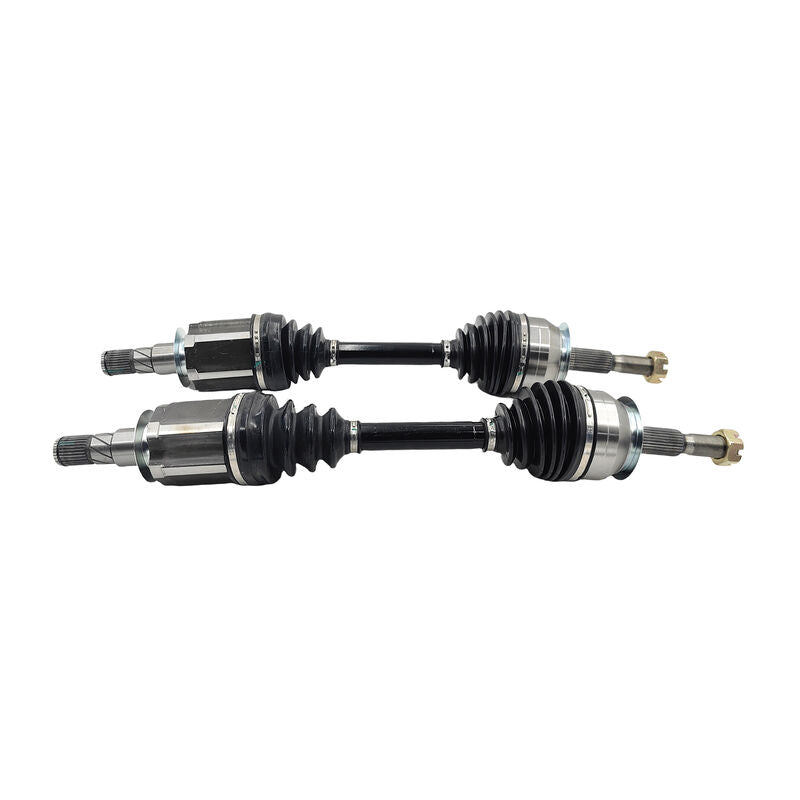 Pair Front CV Joint Axle Shafts Fit For Nissan Navara D23 NP300 For Mercedes Benz X250D 2.3L X350 4WD 2015-2020