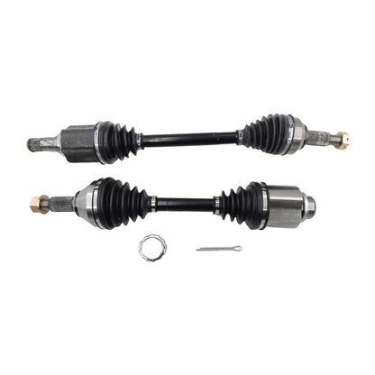 Pair Front CV Joint Axle Shafts Fit For Nissan Murano Z51 3.5L VQ35DE Petrol 2008-2016 392041AA0B 391011AA0A