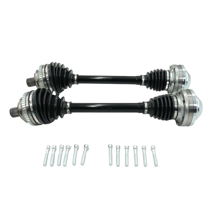 Left + Right Hand Side Front CV Joint Drive Shaft Fit For Volkswagen Transporter T4 10/1999-2004
