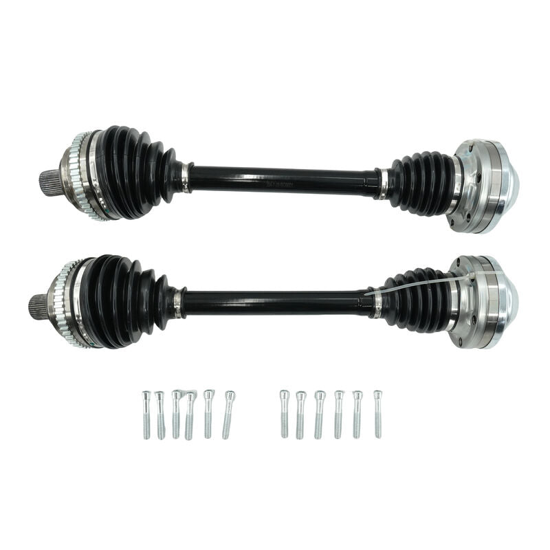 Left + Right Hand Side Front CV Joint Drive Shaft Fit For Volkswagen Transporter T4 10/1999-2004